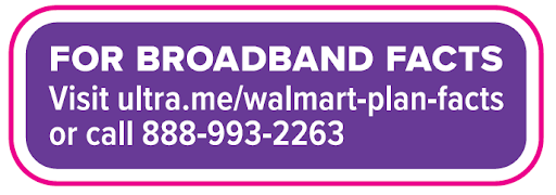 Walmart Broadband Label Sticker-Purple