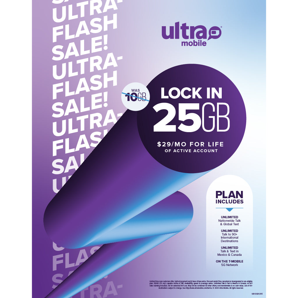 Q2'25 Ultra Flash Sale Promo Window Cling