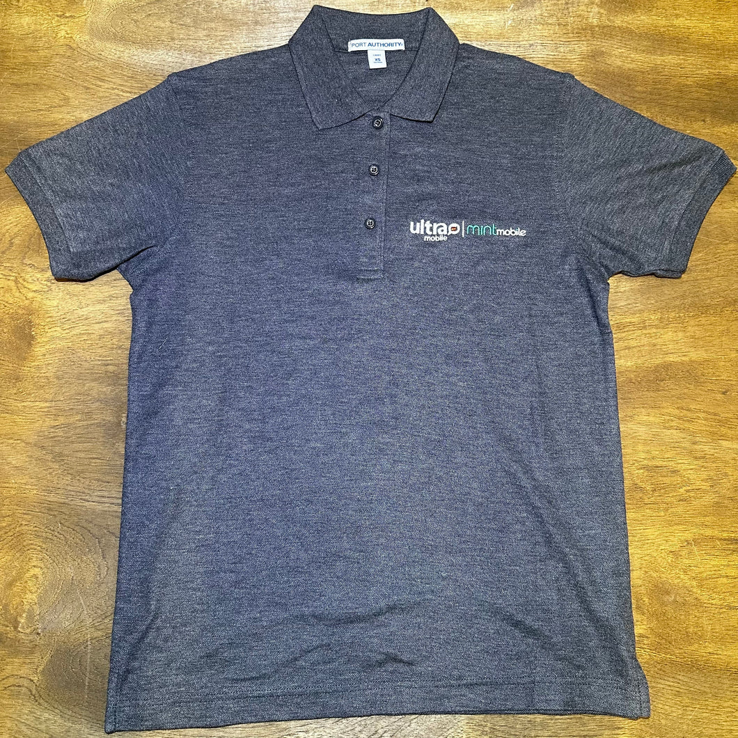 Women's Ultra/Mint Grey Polo - Internal use Only